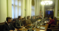 19. februar 2013.  Članovi PGP sa Kiprom u Narodnoj skupštini u  razgovoru sa amabasadorom Kipra u Srbiji